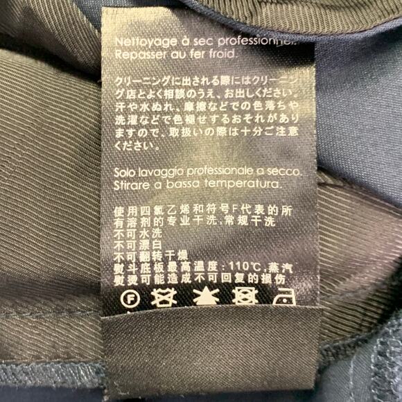 3.1 PHILLIP LIM Size S Navy Nylon Blend Drawstring Casual Pants - Picture 5 of 5